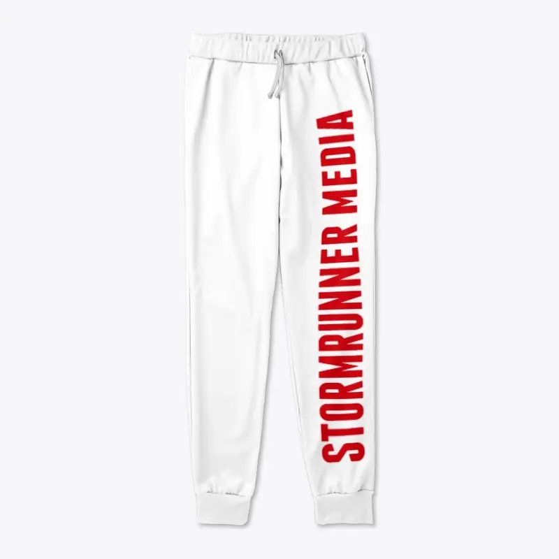 Red Text Logo! Pants &amp; Crewneck